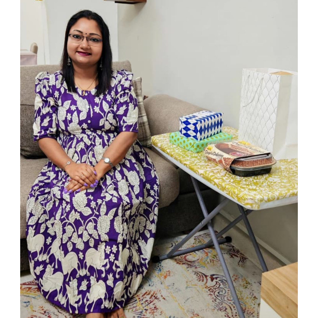 kalamkari design cotton maxi