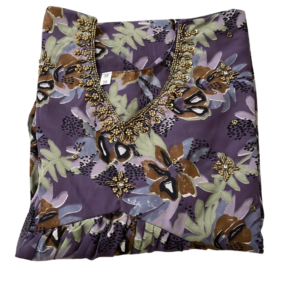 Georgette Hand work kurti