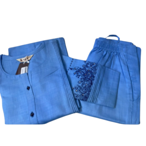 Blue Flex cotton 2 piece sets
