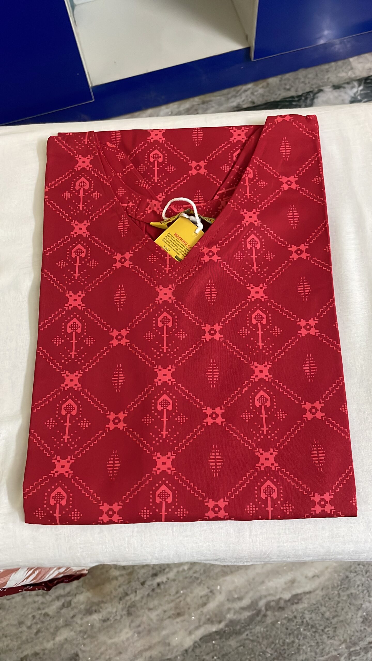 Daily wear side cut reyon kurti