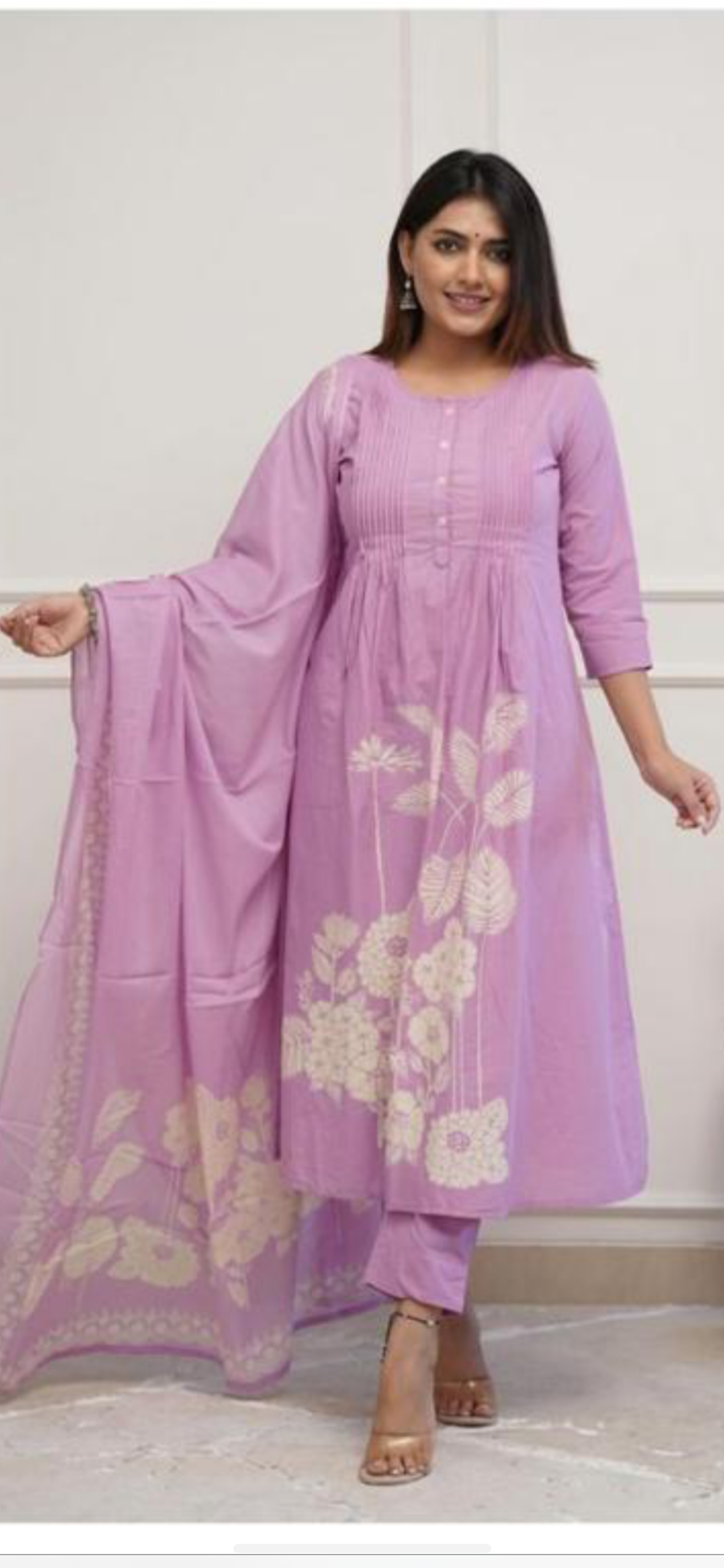 Pure Cotton 3 piece suit