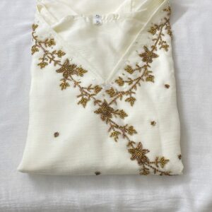 Handwork Georgette aline kurti