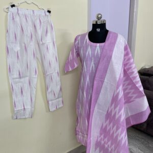 Pure Ikkat 3 piece sets