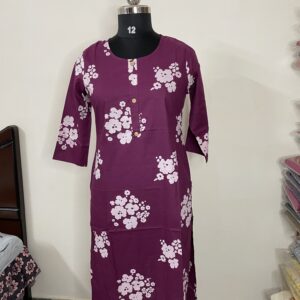 Pure Cotton daily wear kurti