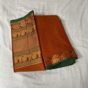 Narayanpet Big Border Pure cotton saree