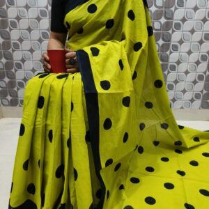 Mulmul Cotton saree